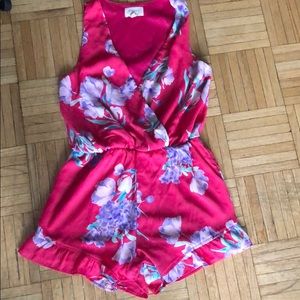 Floral romper!